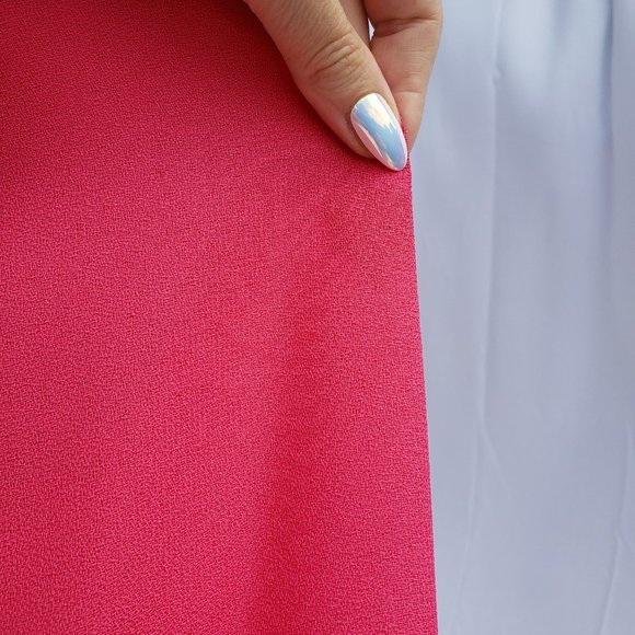 Vintage hot pink crepe suit - Picture 4 of 8